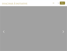 Tablet Screenshot of issacharinitiative.org